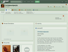 Tablet Screenshot of christiansniperplz.deviantart.com