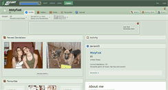 Desktop Screenshot of mistyfoot.deviantart.com