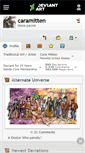 Mobile Screenshot of caramitten.deviantart.com
