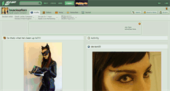 Desktop Screenshot of lousciousfoxx.deviantart.com