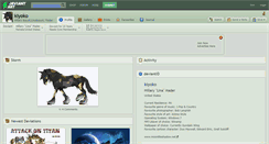 Desktop Screenshot of kiyoko.deviantart.com