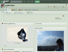 Tablet Screenshot of mejdinczajna.deviantart.com