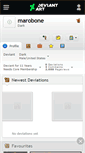 Mobile Screenshot of marobone.deviantart.com