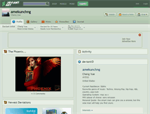 Tablet Screenshot of amekunchng.deviantart.com