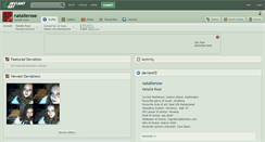 Desktop Screenshot of natalierose.deviantart.com