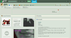Desktop Screenshot of anaria.deviantart.com