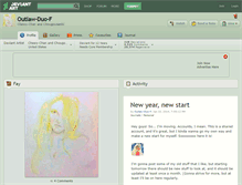 Tablet Screenshot of outlaw-duo-f.deviantart.com