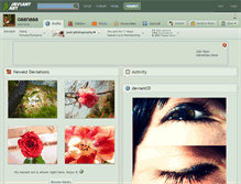 Tablet Screenshot of oaanaaa.deviantart.com