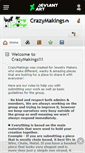 Mobile Screenshot of crazymakings.deviantart.com
