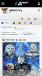 Mobile Screenshot of lazbathory.deviantart.com