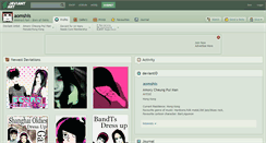 Desktop Screenshot of aomshis.deviantart.com