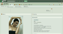 Desktop Screenshot of leia-stock.deviantart.com