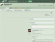 Tablet Screenshot of kestinstewart.deviantart.com