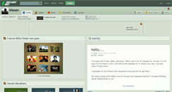 Desktop Screenshot of kliesen.deviantart.com