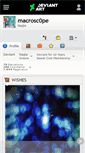 Mobile Screenshot of macrosc0pe.deviantart.com
