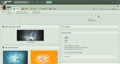 Desktop Screenshot of cekk.deviantart.com