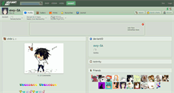 Desktop Screenshot of ewy--sa.deviantart.com