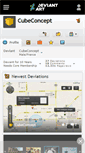 Mobile Screenshot of cubeconcept.deviantart.com