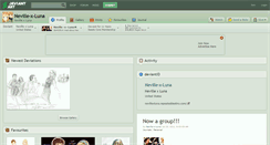 Desktop Screenshot of neville-x-luna.deviantart.com