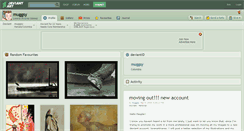 Desktop Screenshot of muggsy.deviantart.com