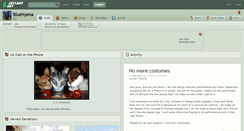 Desktop Screenshot of bluehyena.deviantart.com