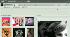 Desktop Screenshot of melissaleeanne.deviantart.com