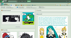 Desktop Screenshot of enitul.deviantart.com