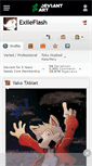 Mobile Screenshot of exileflash.deviantart.com