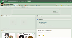 Desktop Screenshot of kevinxben-club.deviantart.com