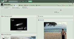 Desktop Screenshot of dasneviano.deviantart.com