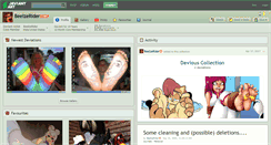 Desktop Screenshot of beelzerider.deviantart.com
