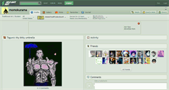 Desktop Screenshot of momokurama.deviantart.com