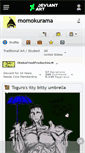 Mobile Screenshot of momokurama.deviantart.com