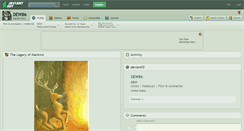 Desktop Screenshot of dew86.deviantart.com