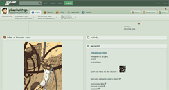 Desktop Screenshot of pikapikaichigo.deviantart.com