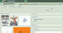 Desktop Screenshot of mahmoodzarehzadeh.deviantart.com