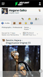 Mobile Screenshot of megane-saiko.deviantart.com
