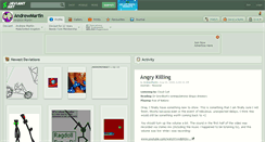 Desktop Screenshot of andrewmartin.deviantart.com