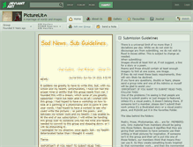 Tablet Screenshot of picturelit.deviantart.com