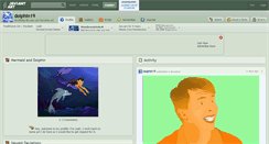 Desktop Screenshot of dolphin19.deviantart.com