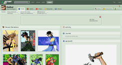 Desktop Screenshot of diorod.deviantart.com