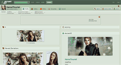 Desktop Screenshot of hannatinuviel.deviantart.com