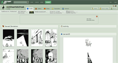Desktop Screenshot of nicktheartisticfreak.deviantart.com
