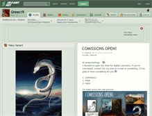 Tablet Screenshot of grees19.deviantart.com