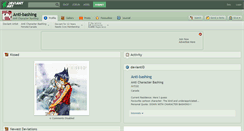 Desktop Screenshot of anti-bashing.deviantart.com