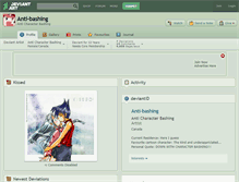 Tablet Screenshot of anti-bashing.deviantart.com