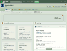 Tablet Screenshot of ipoeticchick.deviantart.com
