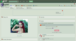 Desktop Screenshot of murilofl.deviantart.com