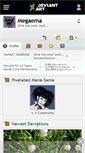 Mobile Screenshot of megaema.deviantart.com