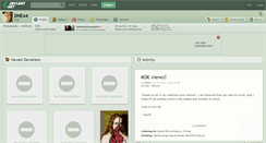 Desktop Screenshot of dne44.deviantart.com